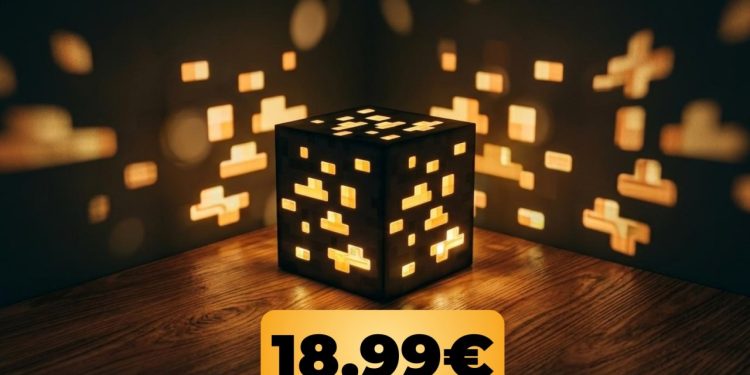 This Minecraft-inspired light is low-cost and perfect for your workstation