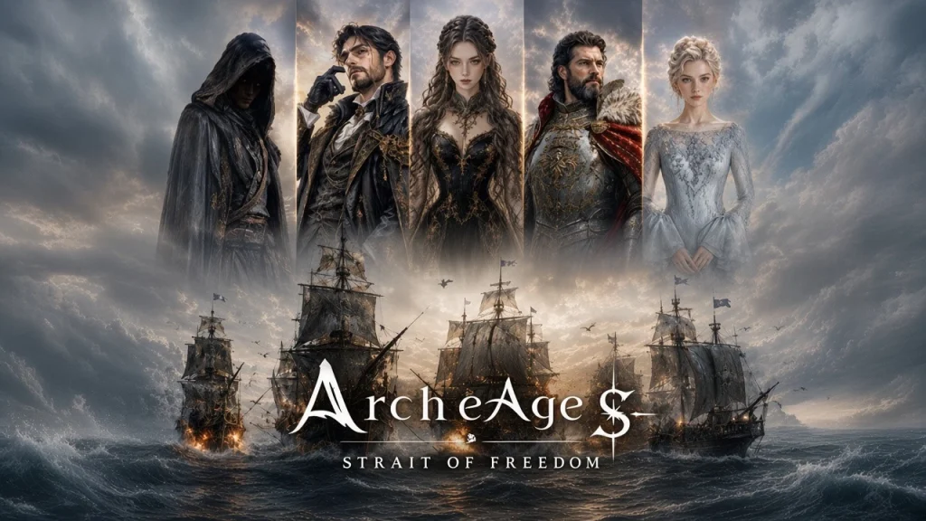 This is the promised ArcheAge S development blog: gameplay mechanics demo and release in Q2 2027