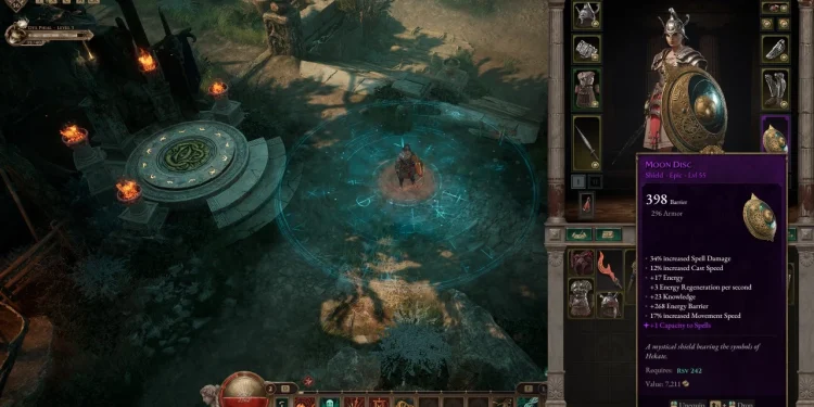 Titan Quest 2 developer shows off Revenant build, whose beam can melt enemies in bulk