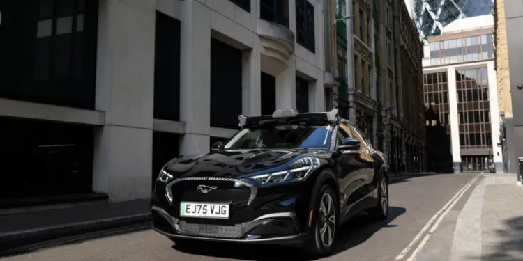 Uber has launched a self-driving taxi on the streets of London, now with an insured driver on board Uber has launched a self-driving taxi on the streets of London, now with an insured driver on board