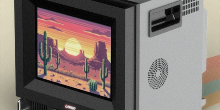 Unico features a 4:3 monitor designed specifically for retro gaming