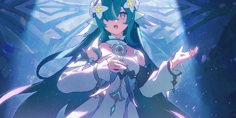 Vodianica and her magical potion in the “Genshin Impact” animated trailer Vodianica and her magical potion in the “Genshin Impact” animated trailer