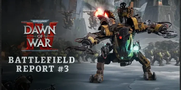 Warhammer 40,000: Dawn of War IV’s online match setting and battle between Orks and Necrons in the new movie Warhammer 40,000: Dawn of War IV’s online match setting and battle between Orks and Necrons in the new movie