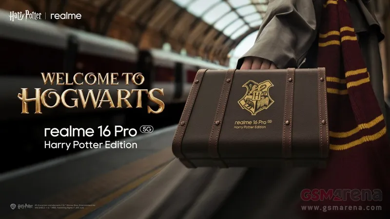 “Welcome to Hogwarts”: realme launches realme 16 Pro Harry Potter smartphone and Buds T500 Pro Harry Potter headphones “Welcome to Hogwarts”: realme launches realme 16 Pro Harry Potter smartphone and Buds T500 Pro Harry Potter headphones