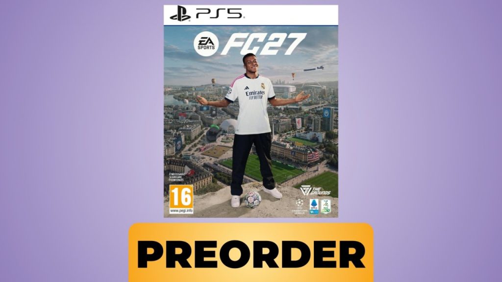 We’re nearing the end: Pre-order EA Sports FC 27 for PS5 directly on Amazon We’re nearing the end: Pre-order EA Sports FC 27 for PS5 directly on Amazon