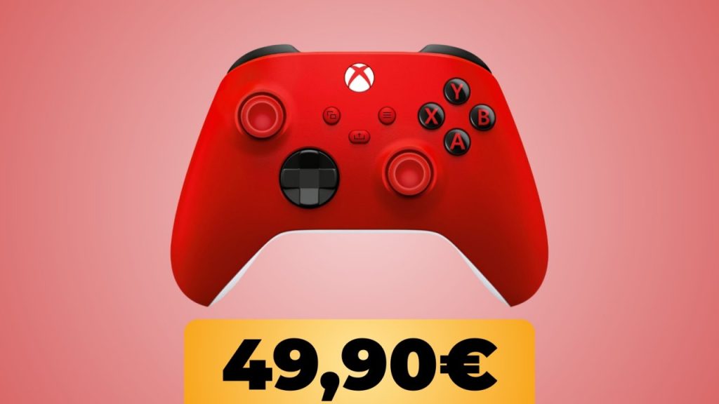 Xbox Pulse Red wireless controller on sale at all-time low on Amazon Xbox Pulse Red wireless controller on sale at all-time low on Amazon