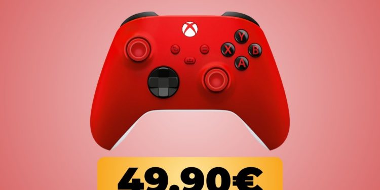 Xbox Pulse Red wireless controller on sale at all-time low on Amazon Xbox Pulse Red wireless controller on sale at all-time low on Amazon