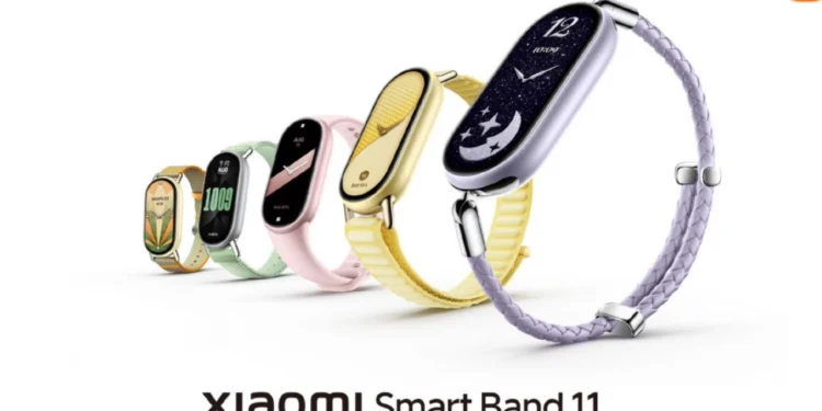 Xiaomi Mi Band 11 is thinner but brighter Xiaomi Mi Band 11 is thinner but brighter