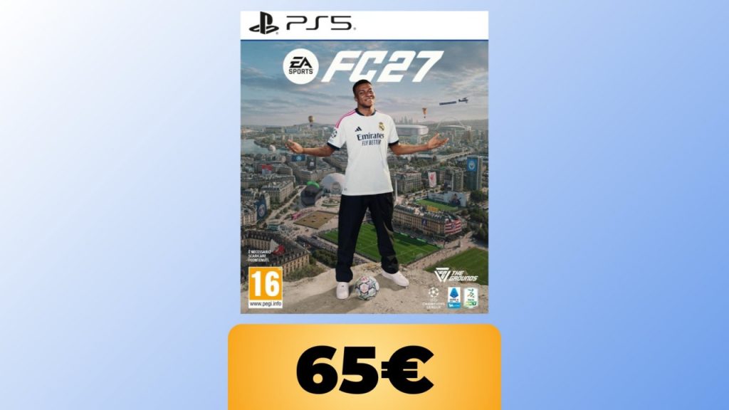 You can pre-order EA Sports FC 27 on Amazon for €65 until September 4th You can pre-order EA Sports FC 27 on Amazon for €65 until September 4th