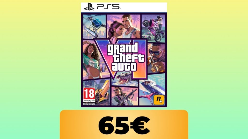 You can pre-order GTA VI on Amazon for 65 euros until September 3rd: as long as it’s in stock You can pre-order GTA VI on Amazon for 65 euros until September 3rd: as long as it’s in stock