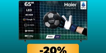 65-inch Haier smart TV goes on sale on Amazon: you can buy it at the lowest price ever 65-inch Haier smart TV goes on sale on Amazon: you can buy it at the lowest price ever