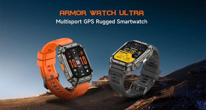 Aroged: Ulefone launches Armor Watch Ultra, a protected smartwatch for sports fans