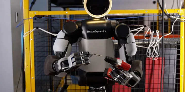 Boston Dynamics equips Atlas humanoid robot with new four-fingered hands to improve manual dexterity Boston Dynamics equips Atlas humanoid robot with new four-fingered hands to improve manual dexterity