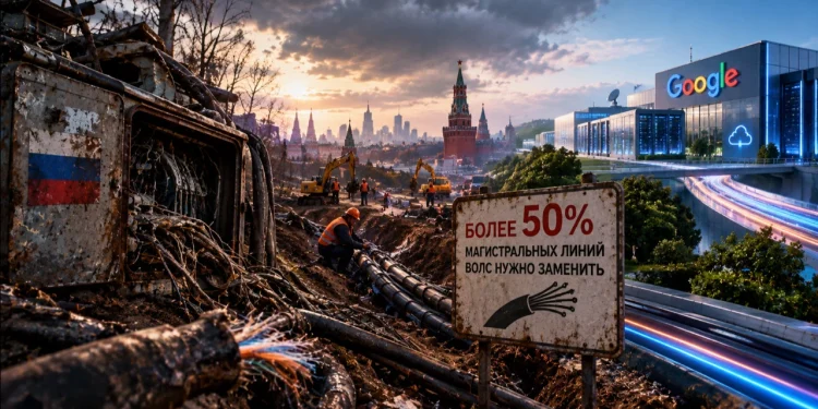 Equipment is outdated, but not Google’s: More than 50% of Russia’s fiber optic trunks need to be replaced Equipment is outdated, but not Google’s: More than 50% of Russia’s fiber optic trunks need to be replaced