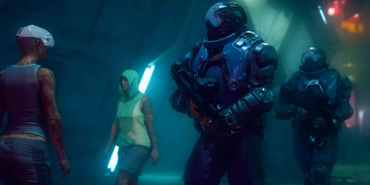 From elite suits to shabby T-shirts: The developer of cyberpunk action game “NO LAW” talks about the unique visual style of Port City