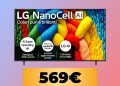 LG NanoCell AI 75-inch TV at all-time low price on Amazon: Early Prime deal LG NanoCell AI 75-inch TV at all-time low price on Amazon: Early Prime deal