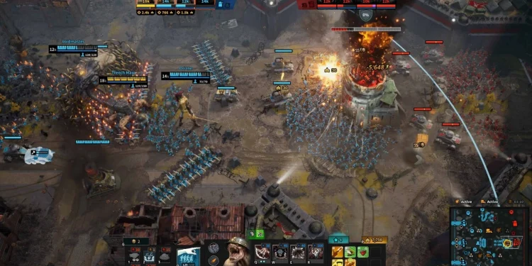 MOBA Giants March game trailer, Steam test starts on October 7