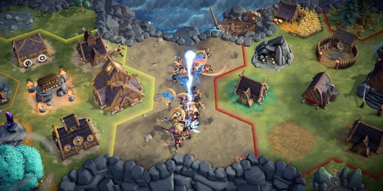 Mobile strategy game Northgard Battlegrounds pretends to be a PC game, will receive reveal on October 6th and release on the 27th