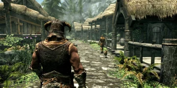One-third of Skyrim players abandon the story immediately after Helgen and head into the wilderness One-third of Skyrim players abandon the story immediately after Helgen and head into the wilderness