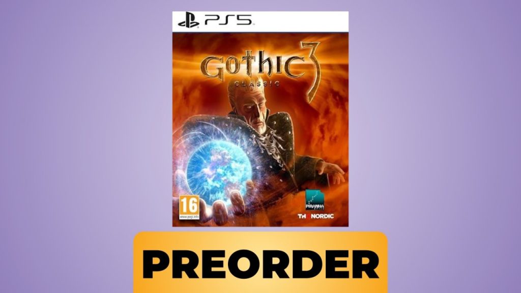 Pre-order Gothic III Classic for PS5 at a discounted price on Amazon: Save 17% Pre-order Gothic III Classic for PS5 at a discounted price on Amazon: Save 17%