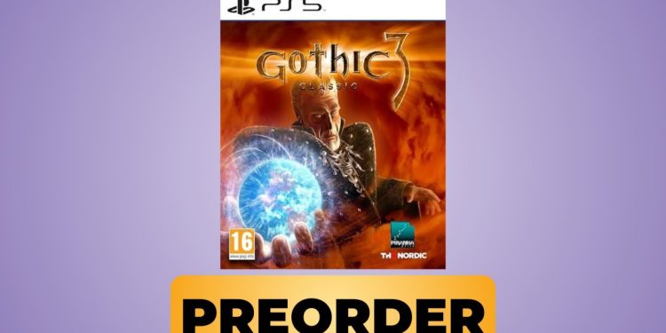 Pre-order Gothic III Classic for PS5 at a discounted price on Amazon: Save 17%