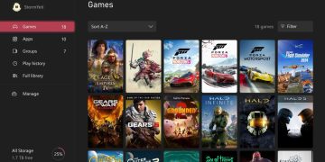 Xbox console performance improved for users with large game libraries